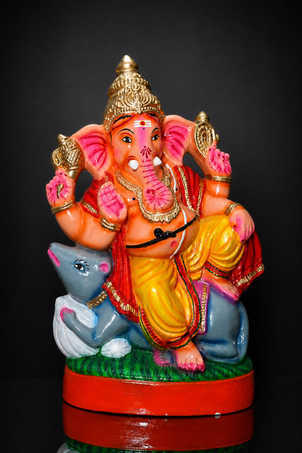 Vinayagar — hand-painted Golu doll